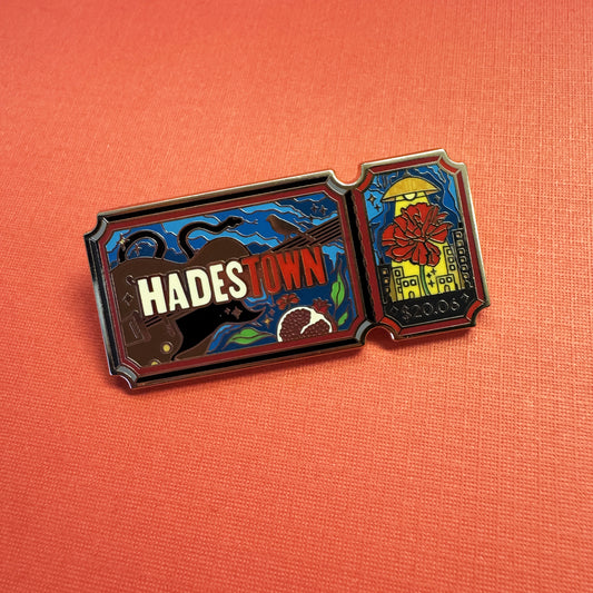 Hadestown Ticket Hard Enamel Pin