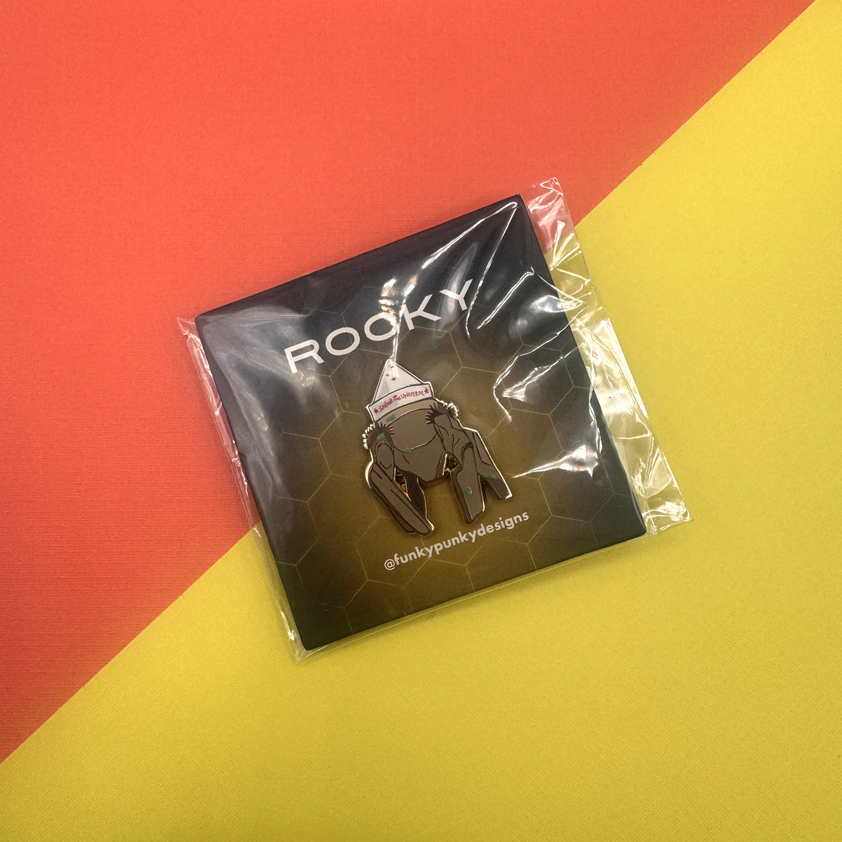 Rocky Project Hail Mary hard enamel pin - view 5 | Funky Punky Designs
