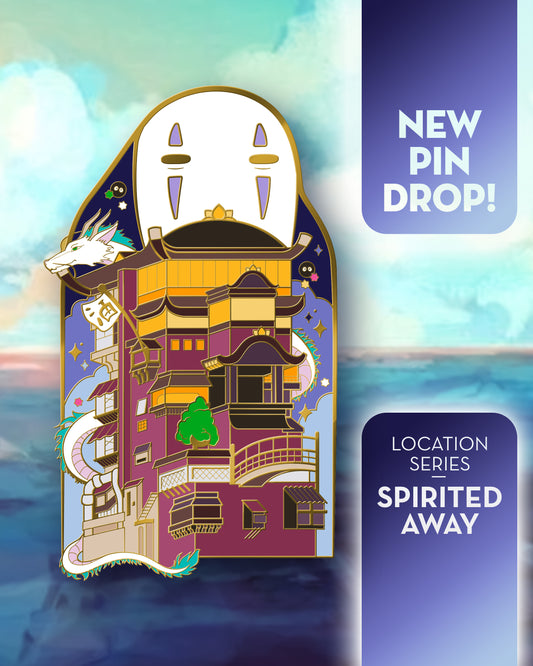 Spirited Away Destination Hard Enamel Pin