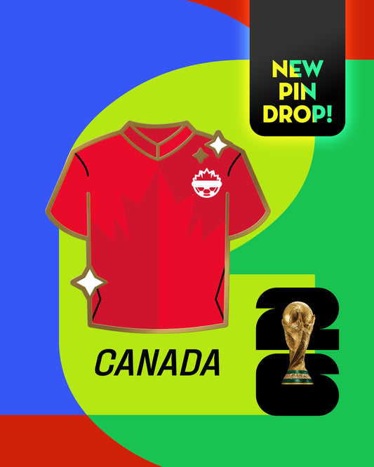 World Soccer Tournament Hard Enamel Pins - Pre Order