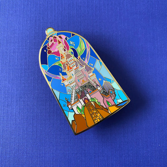 Beauty and the Beast Destination Hard Enamel Pin