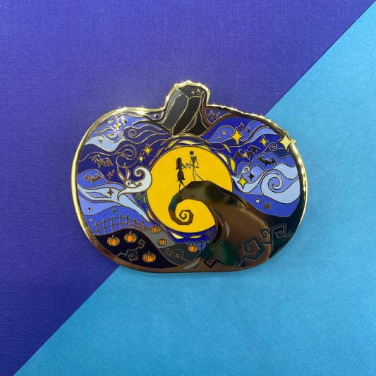 Nightmare Before Christmas Destination Hard Enamel Pin