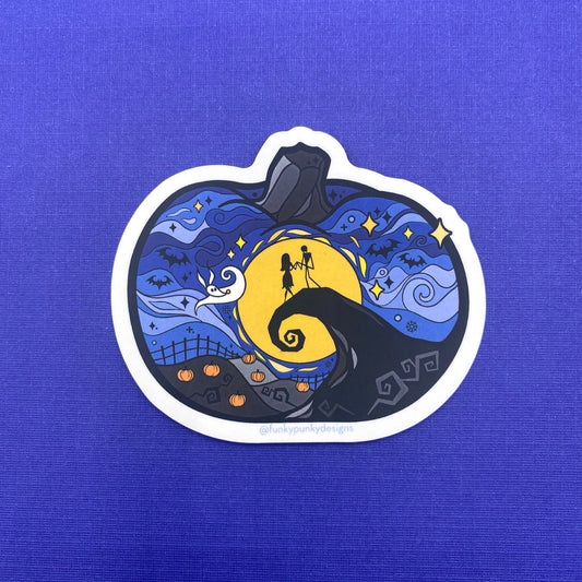 Nightmare Before Christmas Vinyl Sticker
