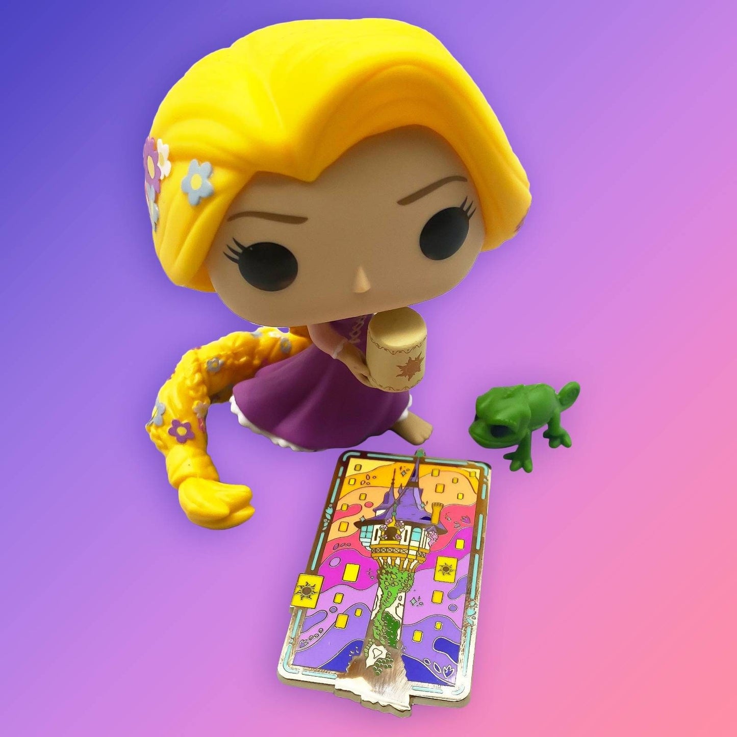 Tangled Destination Hard Enamel Pin