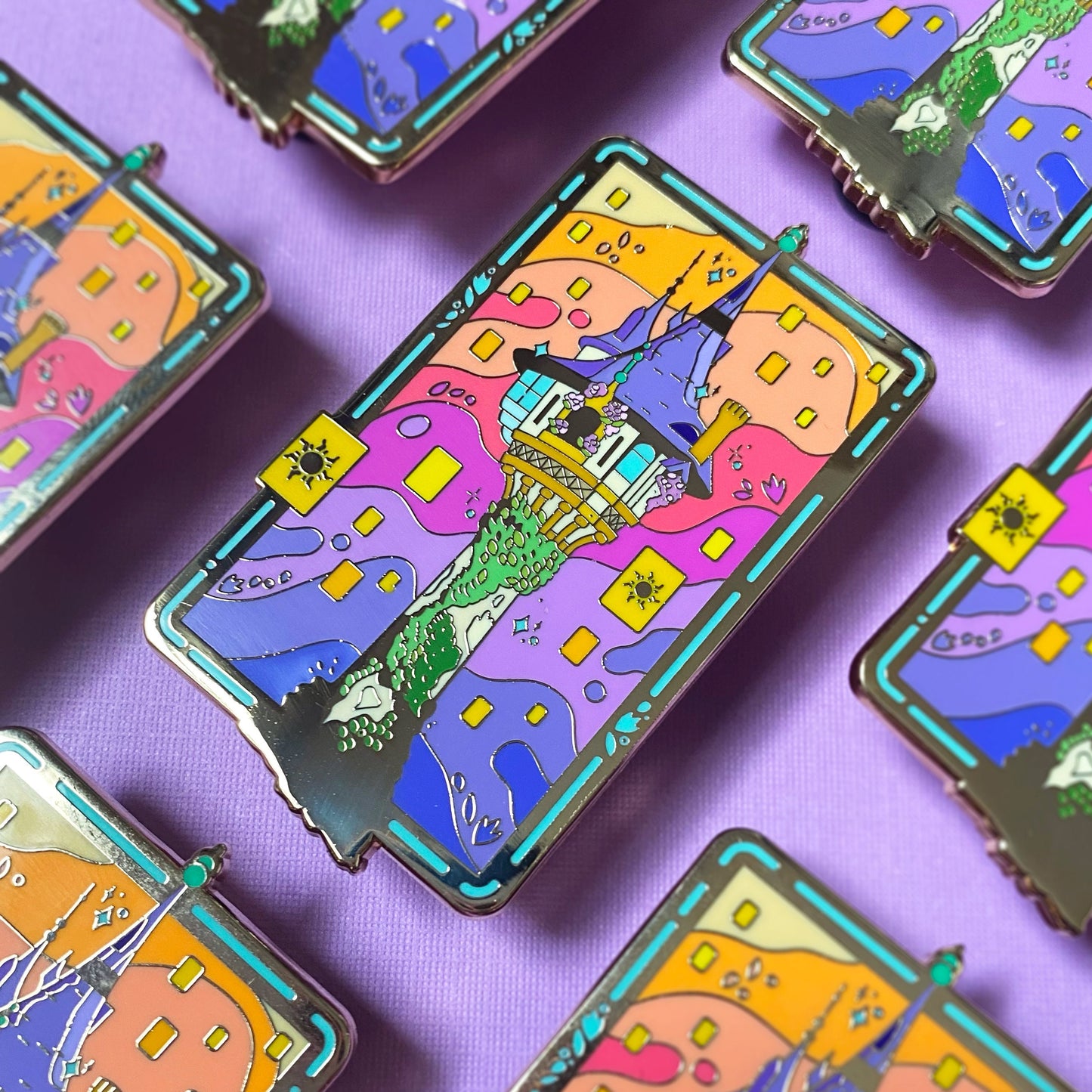Tangled Destination Hard Enamel Pin