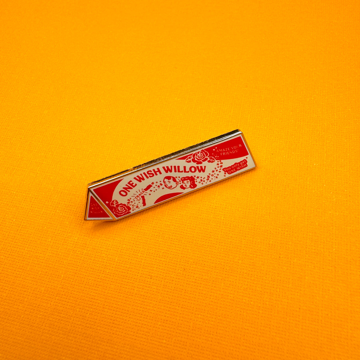 One Wish Willow Hard Enamel Pin