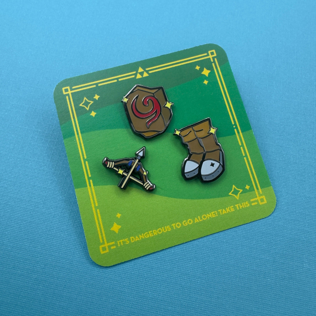 Legend Of Zelda Item Key Chain and Enamel Pins Series 7