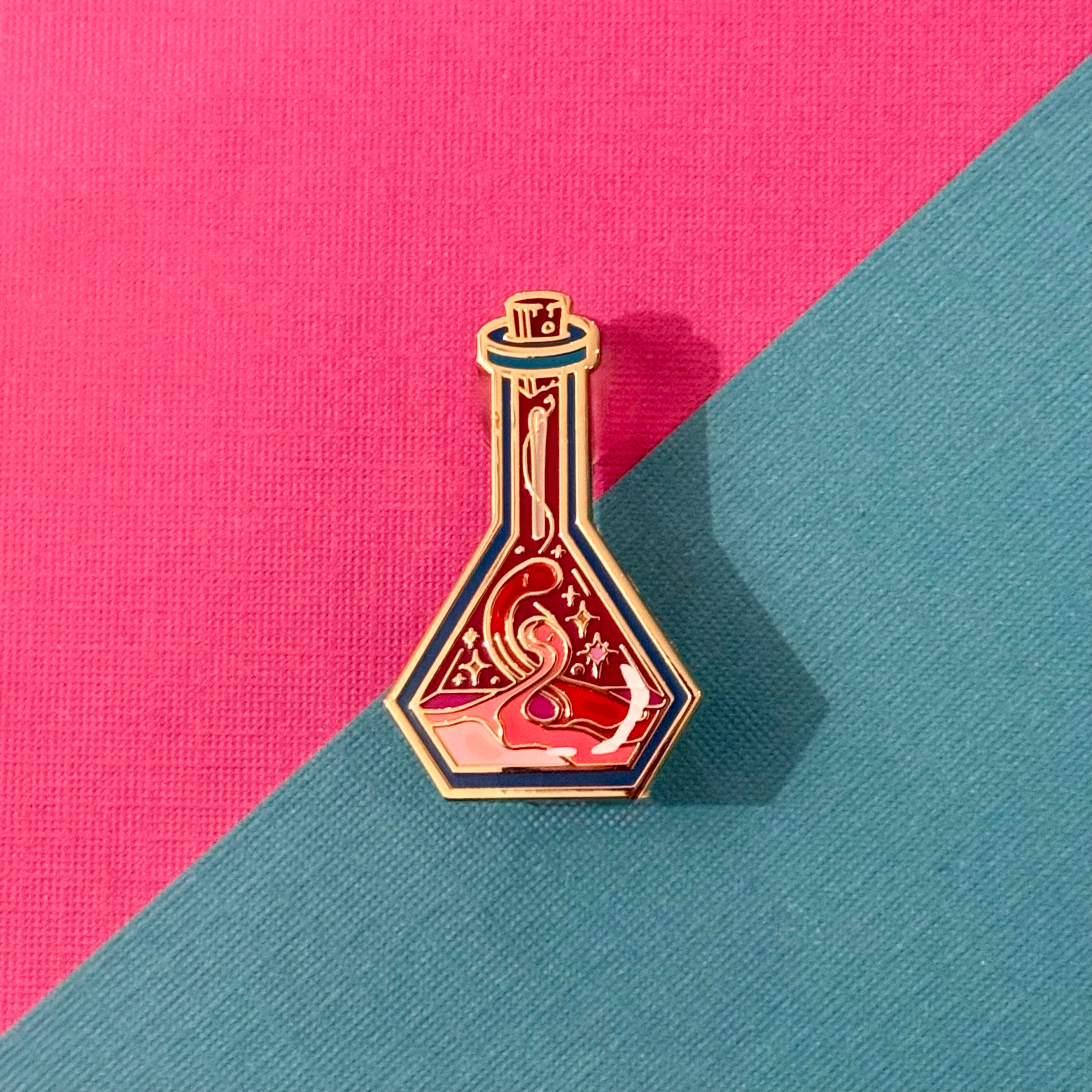Bottled Emotion Hard Enamel Pin - Empathy – FunkyPunkyDesigns