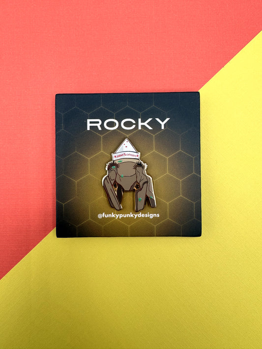 Rocky Hard Enamel Pin