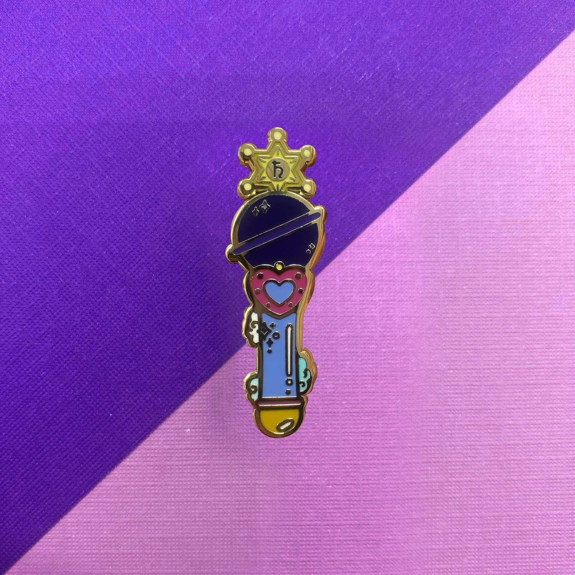 Sailor Senshi transformation wand hard enamel pins - view 6 | Funky Punky Designs