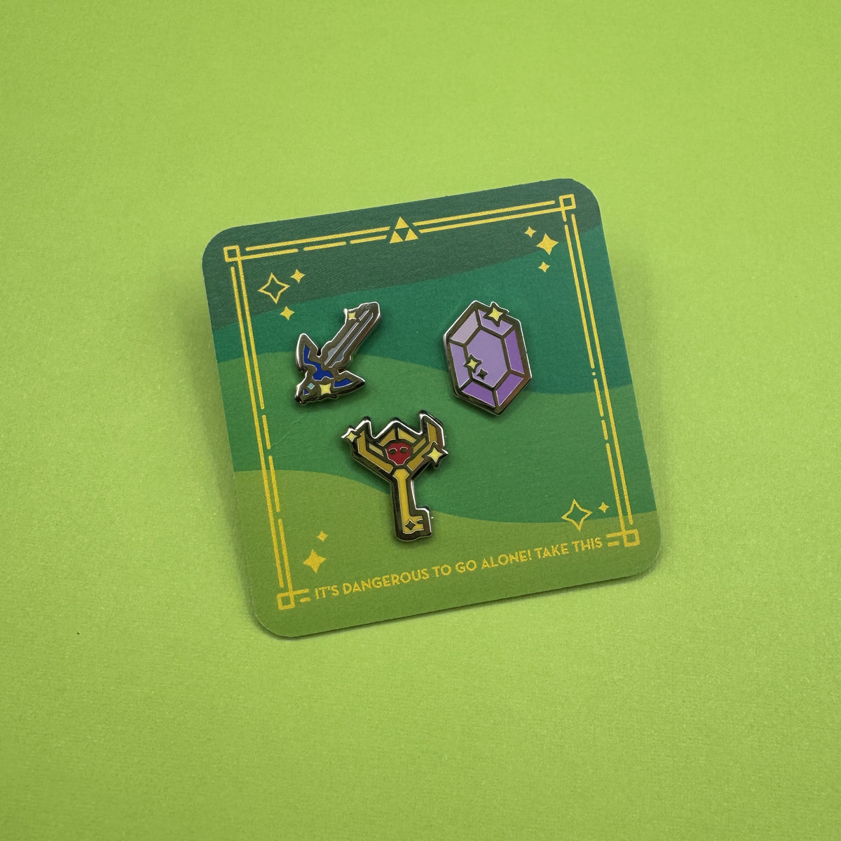Legend Of Zelda Item Key Chain and Enamel Pins Series 1