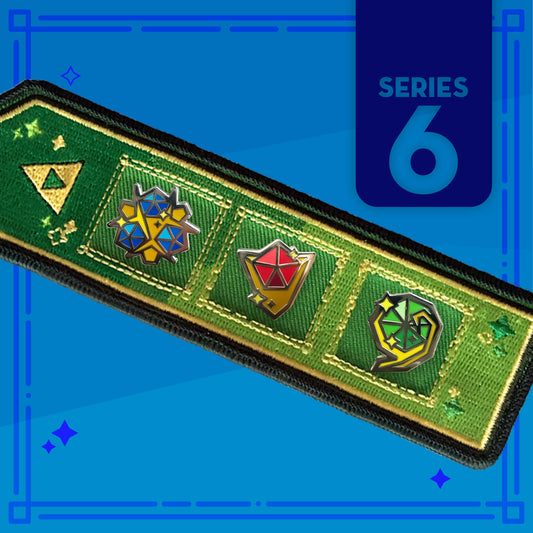 Legend Of Zelda Item Key Chain and Enamel Pins Series 6 - Back Order