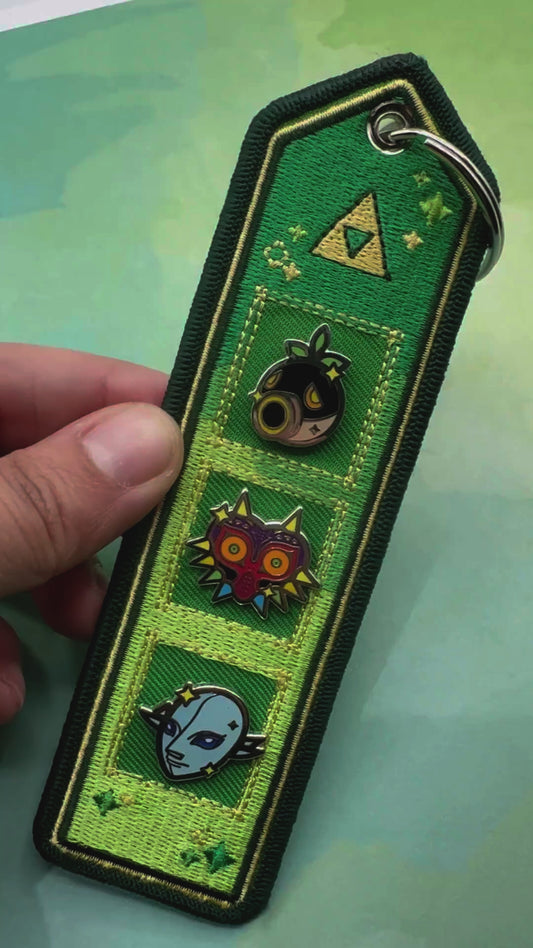 Legend Of Zelda Item Key Chain and Enamel Pins Series 5