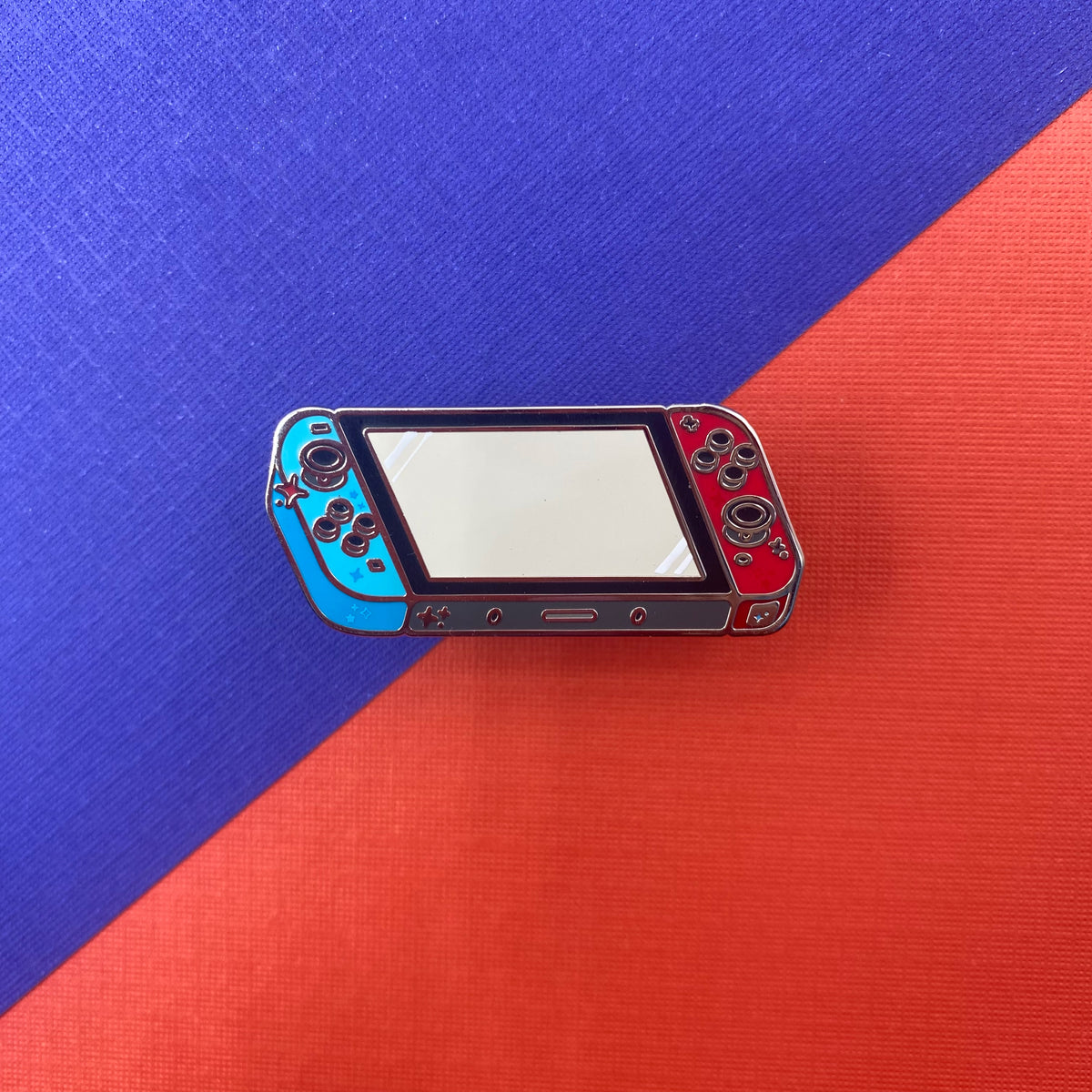 Nintendo Switch console hard enamel pin | Funky Punky Designs