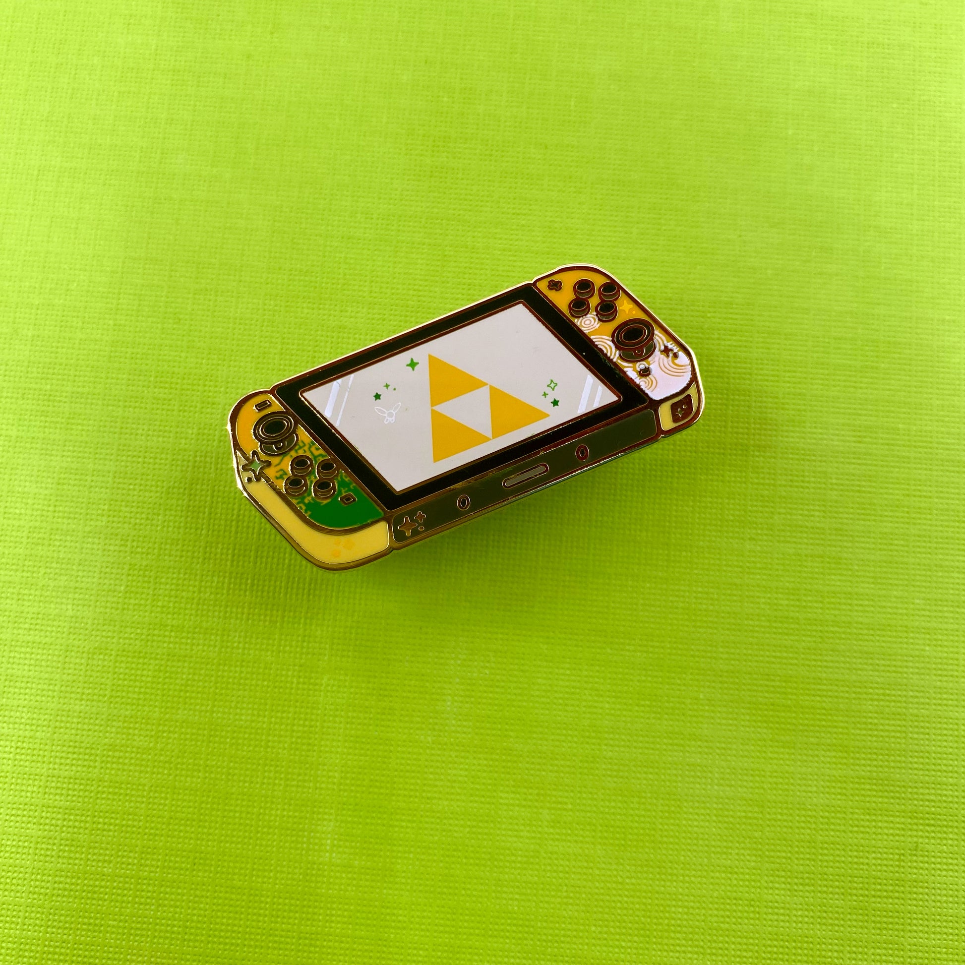 Nintendo Switch console hard enamel pin - view 5 | Funky Punky Designs