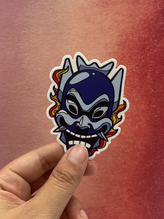 Zuko Blue Spirit Vinyl Sticker