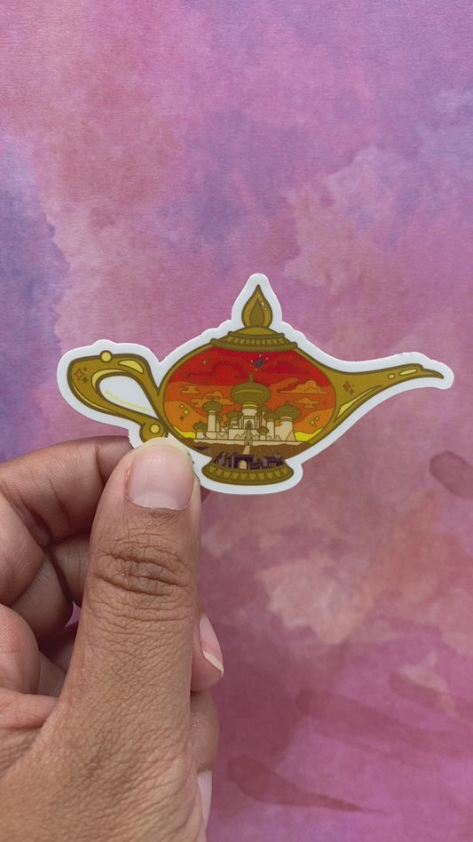 Aladdin Vinyl Sticker