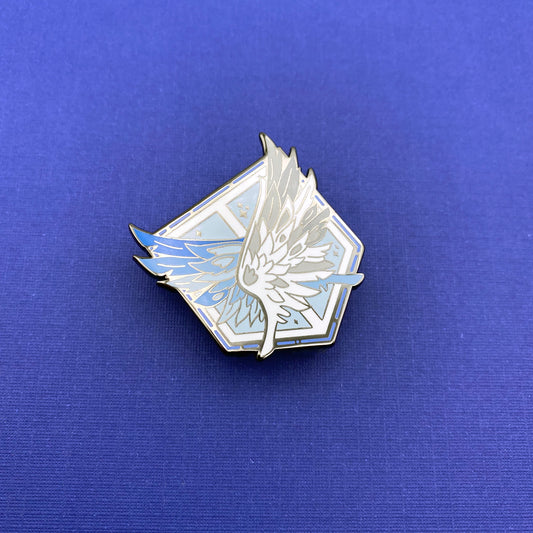 Attack on Titan Scout Regiment wings hard enamel pin - view 2 | Funky Punky Designs