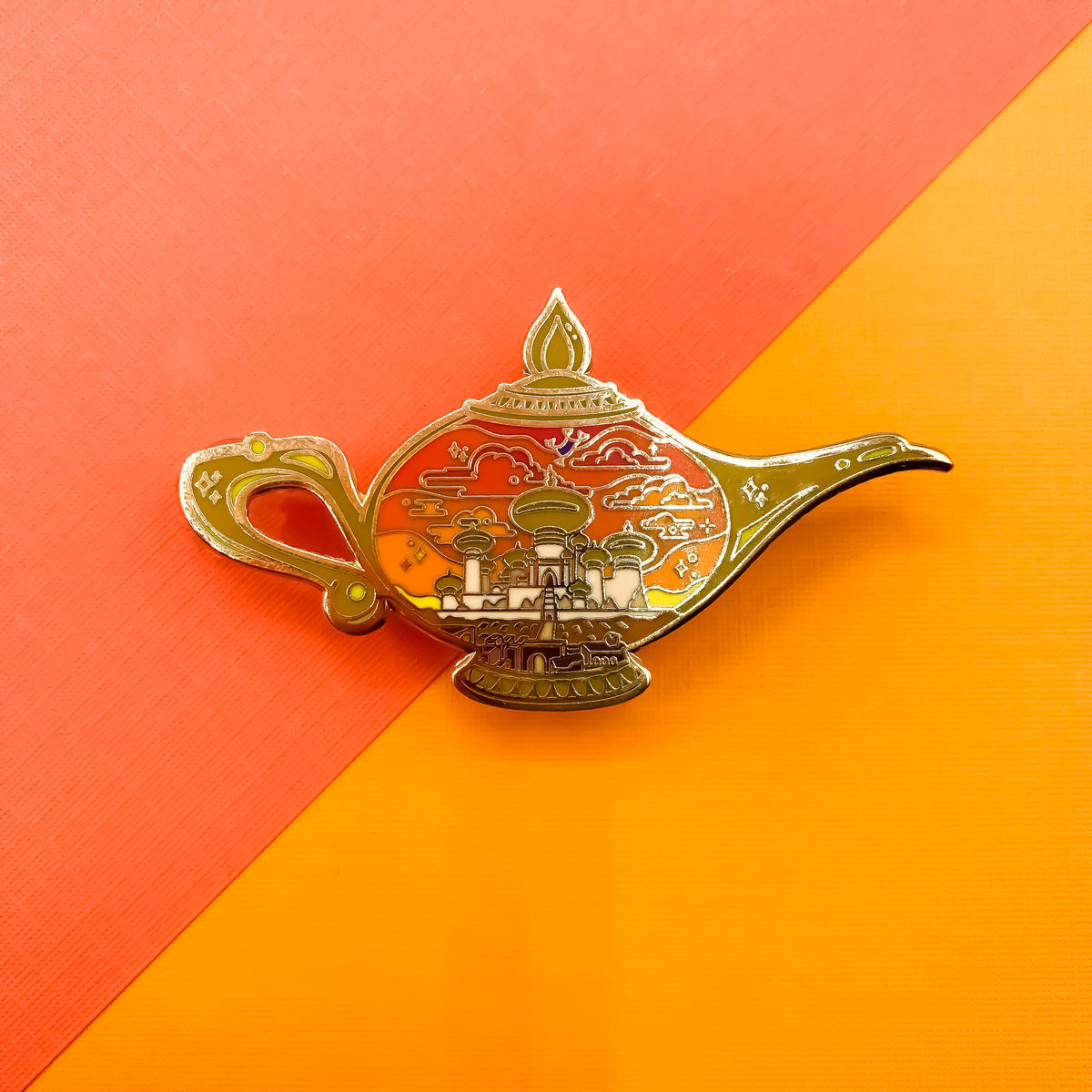 Aladdin Agrabah destination hard enamel pin | Funky Punky Designs