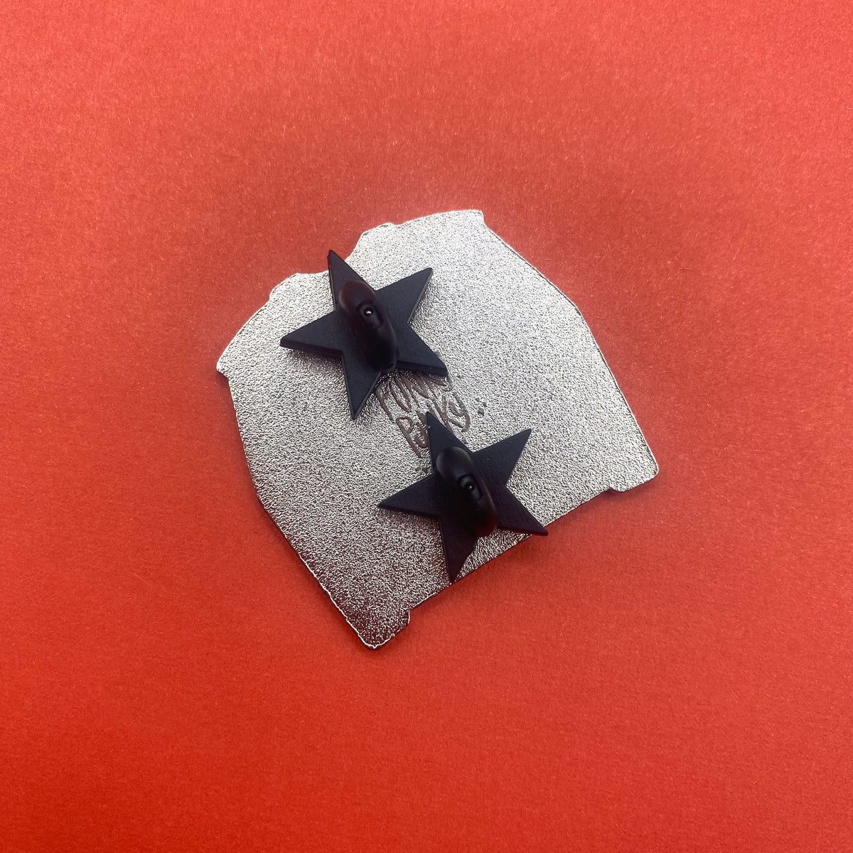 Eddie Munson jacket hard enamel pin - view 3 | Funky Punky Designs