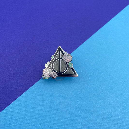 Magic shape stained glass hard enamel pin | Funky Punky Designs