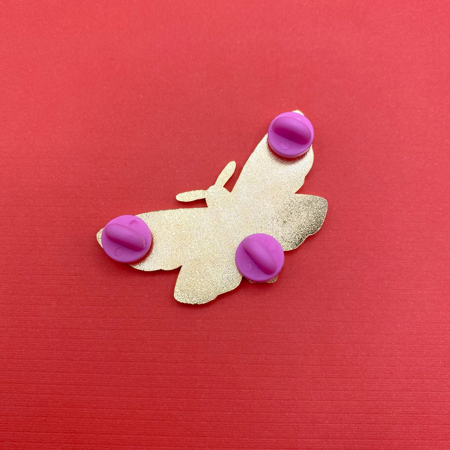 Mystic moth celestial hard enamel pin - view 7 | Funky Punky Designs