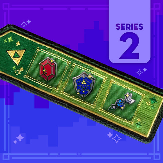 Legend of Zelda item keychain and mini enamel pins series 2 | Funky Punky Designs