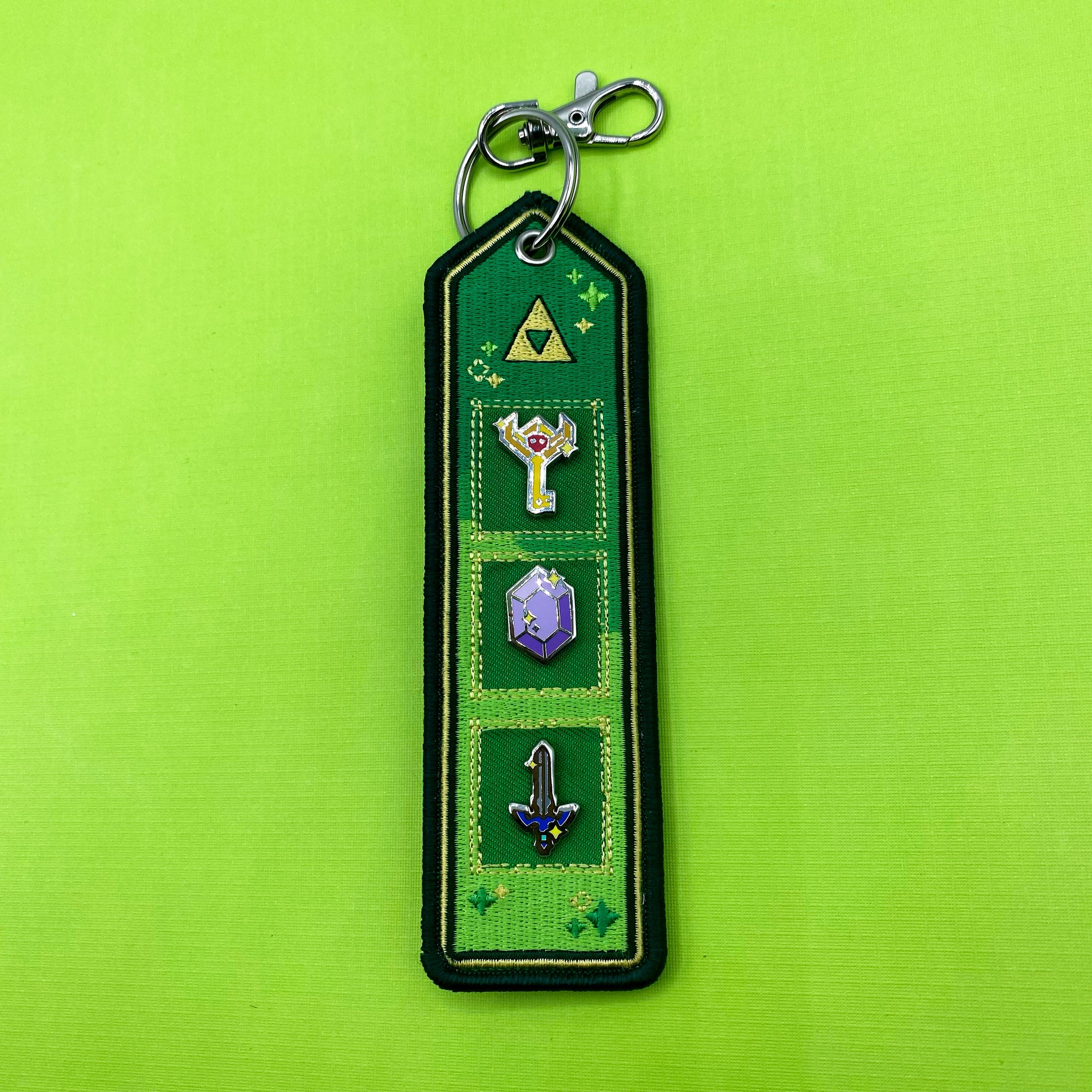 Legend Of Zelda Item Key Chain and Enamel Pins Series 1 – FunkyPunkyDesigns
