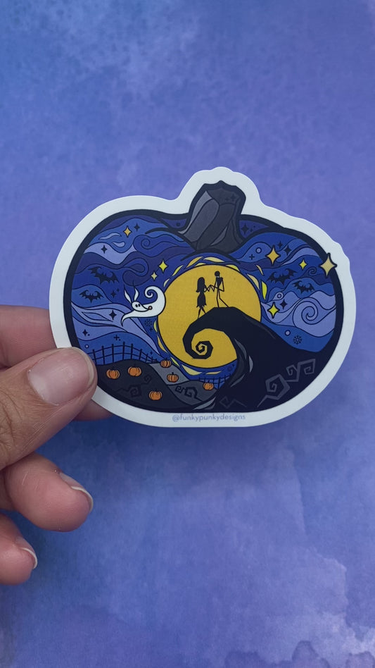 Nightmare Before Christmas Vinyl Sticker