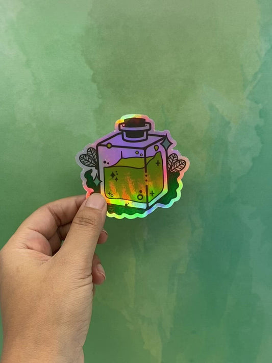 Transformation Potion Holographic Sticker