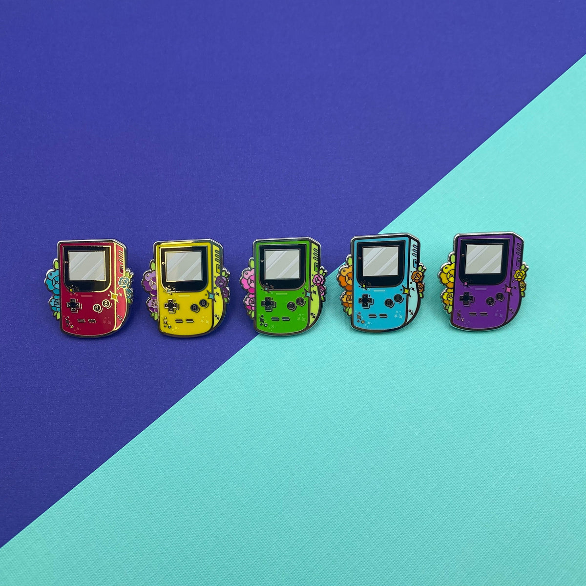 Chonky Game Boy retro hard enamel pin - view 7 | Funky Punky Designs