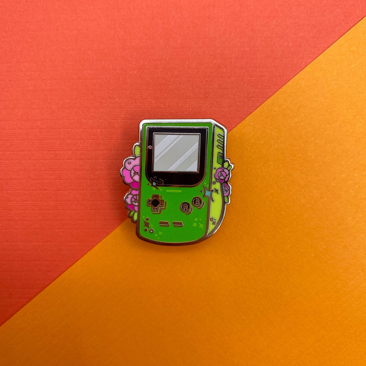 Chonky Game Boy retro hard enamel pin - view 5 | Funky Punky Designs