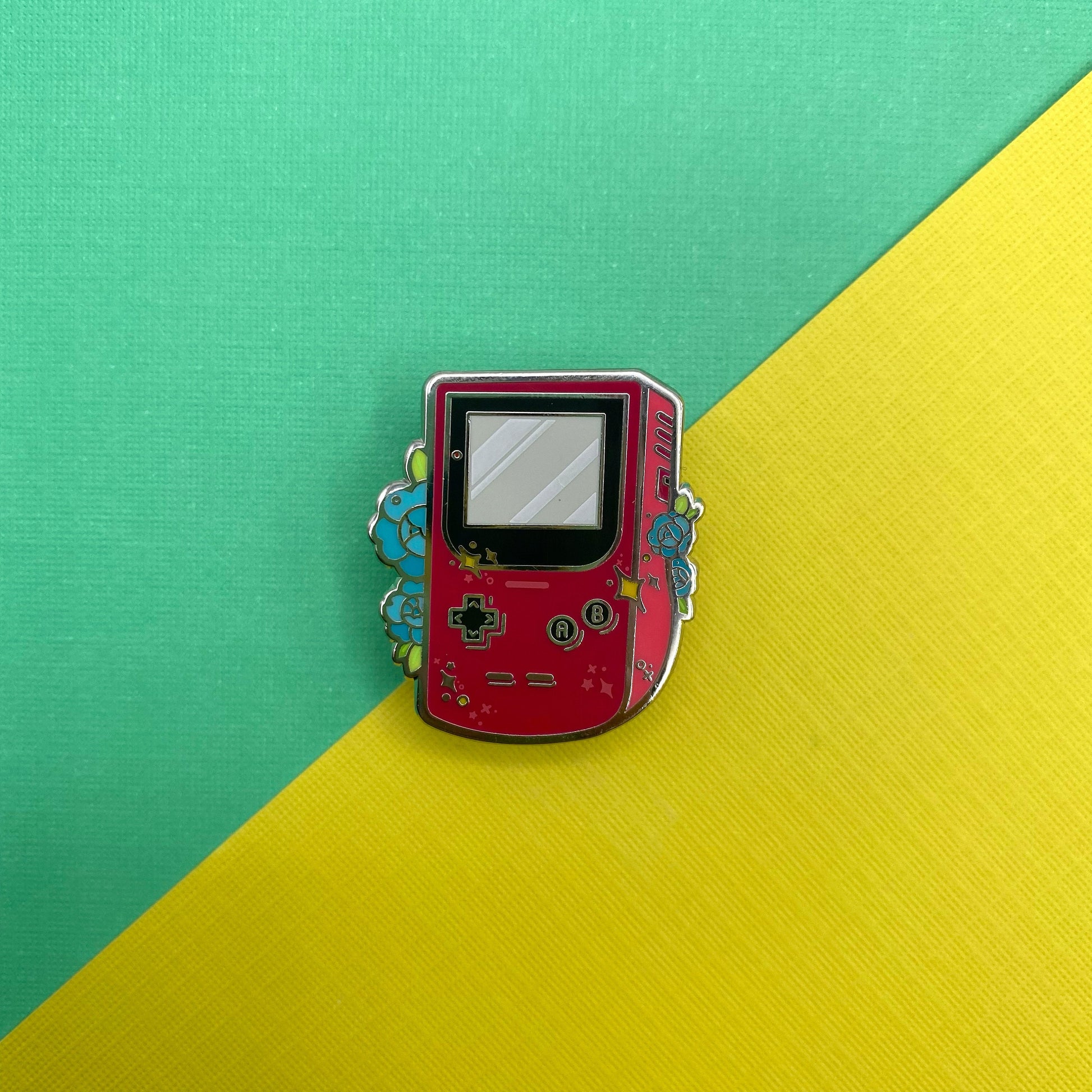 Chonky Game Boy retro hard enamel pin - view 3 | Funky Punky Designs
