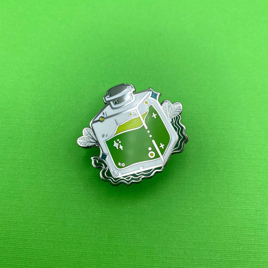Transformation Polyjuice potion hard enamel pin - view 2 | Funky Punky Designs