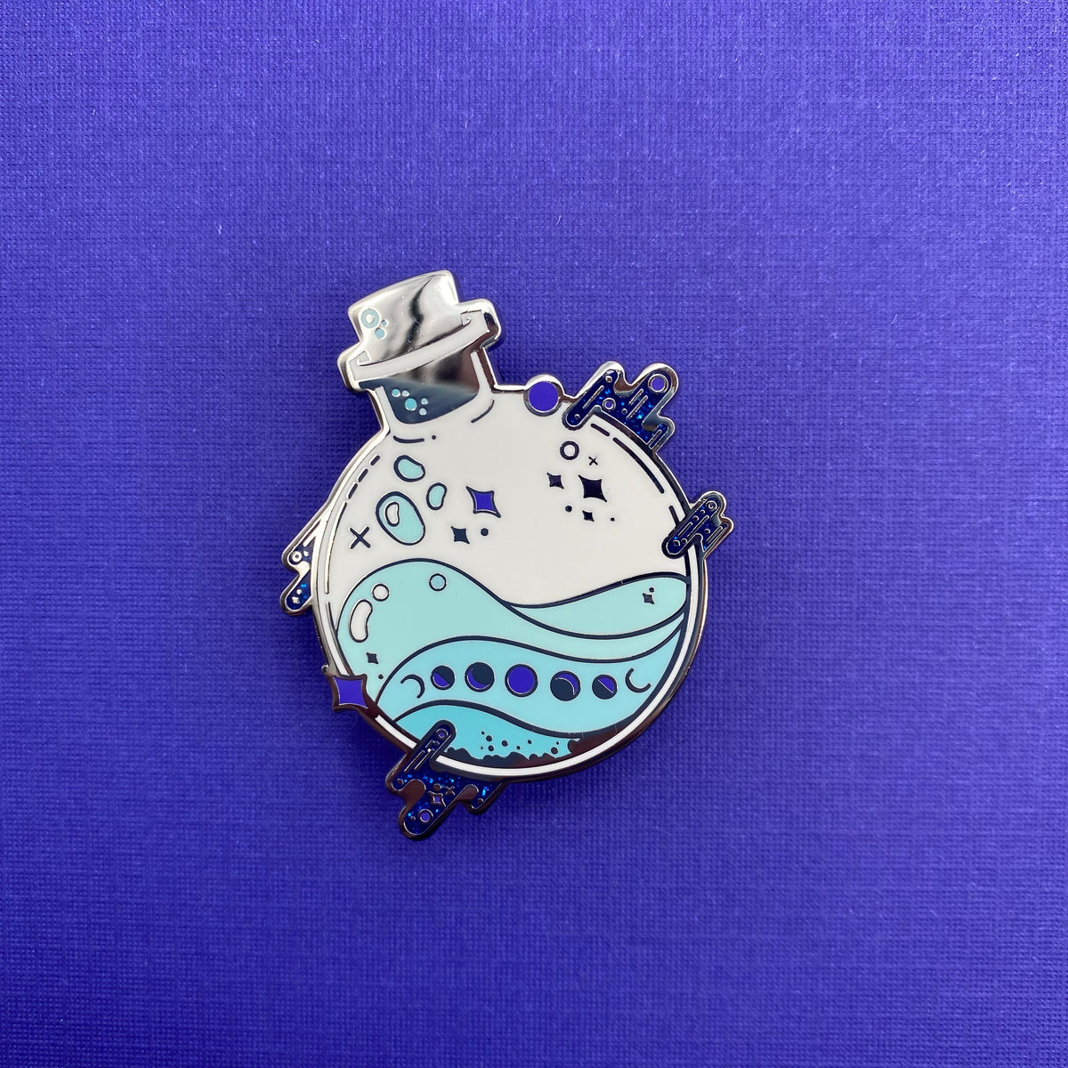 Truth potion Veritaserum hard enamel pin - view 2 | Funky Punky Designs