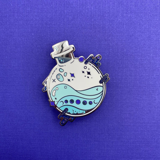 Truth potion Veritaserum hard enamel pin - view 2 | Funky Punky Designs
