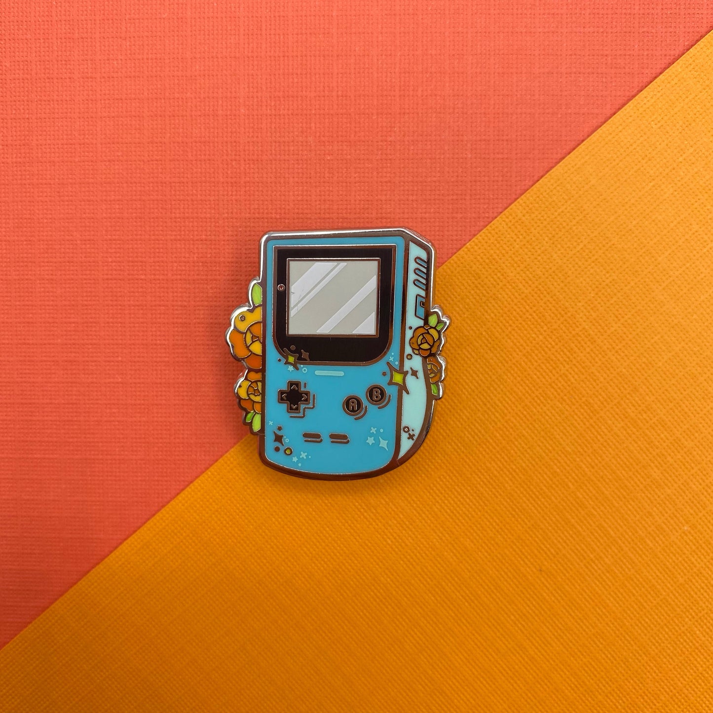 Chonky Game Boy retro hard enamel pin - view 2 | Funky Punky Designs
