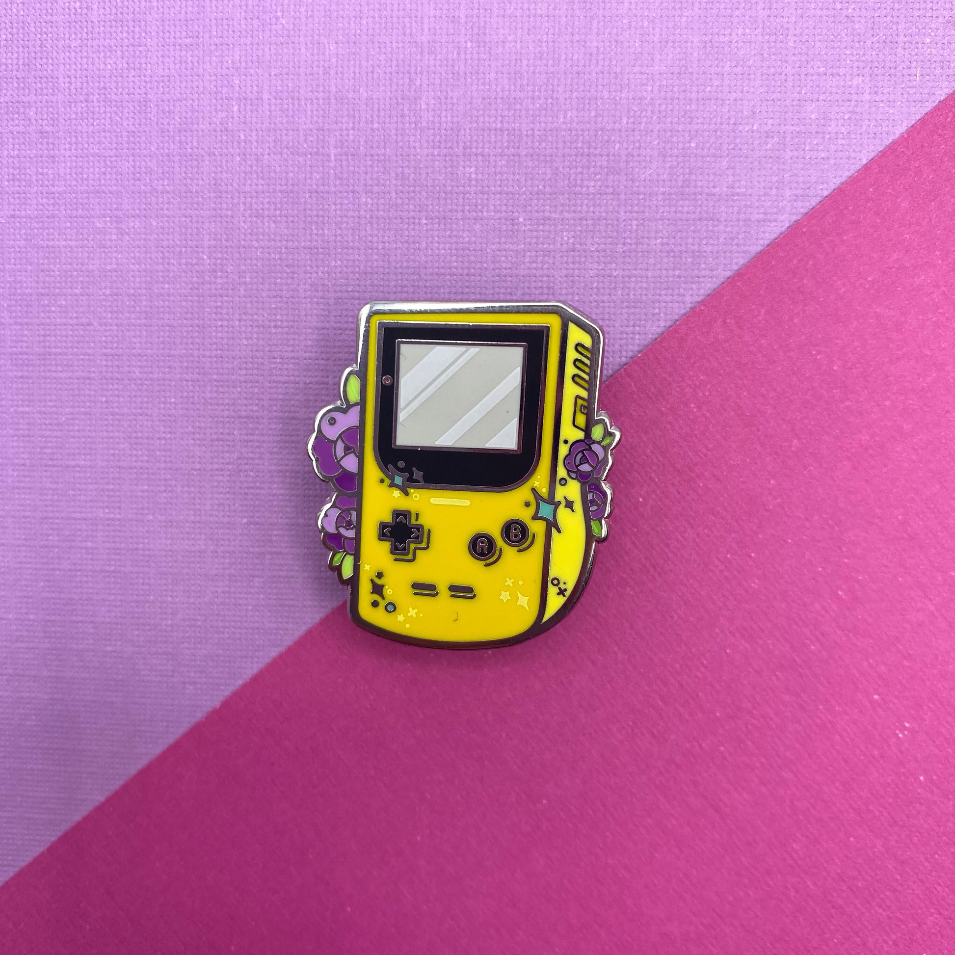 Chonky Game Boy retro hard enamel pin - view 4 | Funky Punky Designs