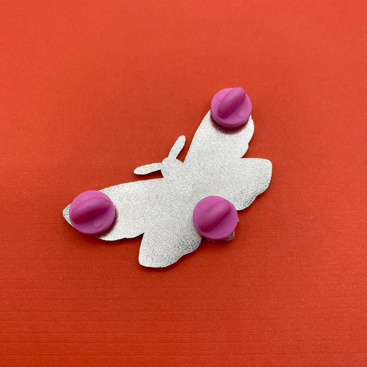 Mystic moth celestial hard enamel pin - view 2 | Funky Punky Designs