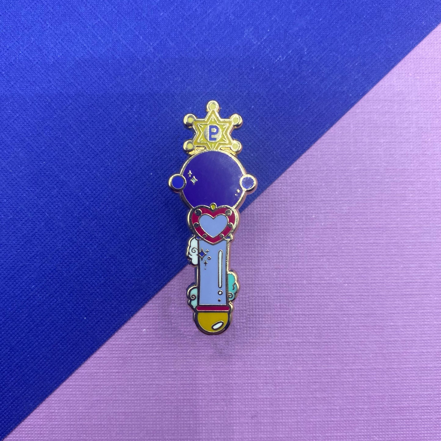 Sailor Senshi transformation wand hard enamel pins - view 4 | Funky Punky Designs