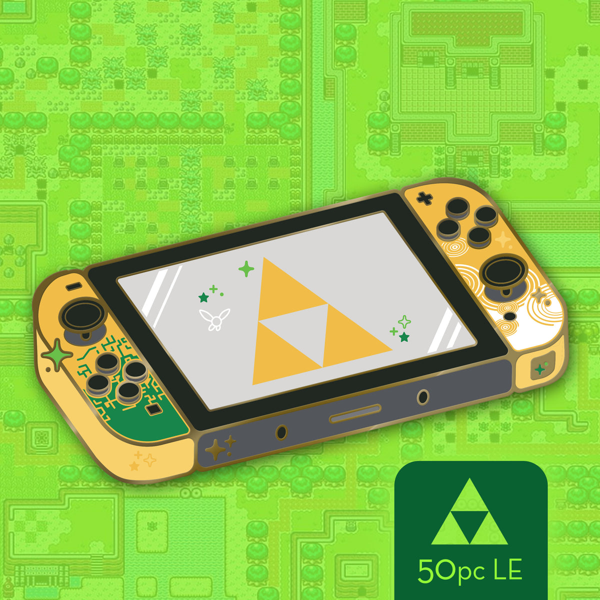 Nintendo Switch console hard enamel pin - view 9 | Funky Punky Designs