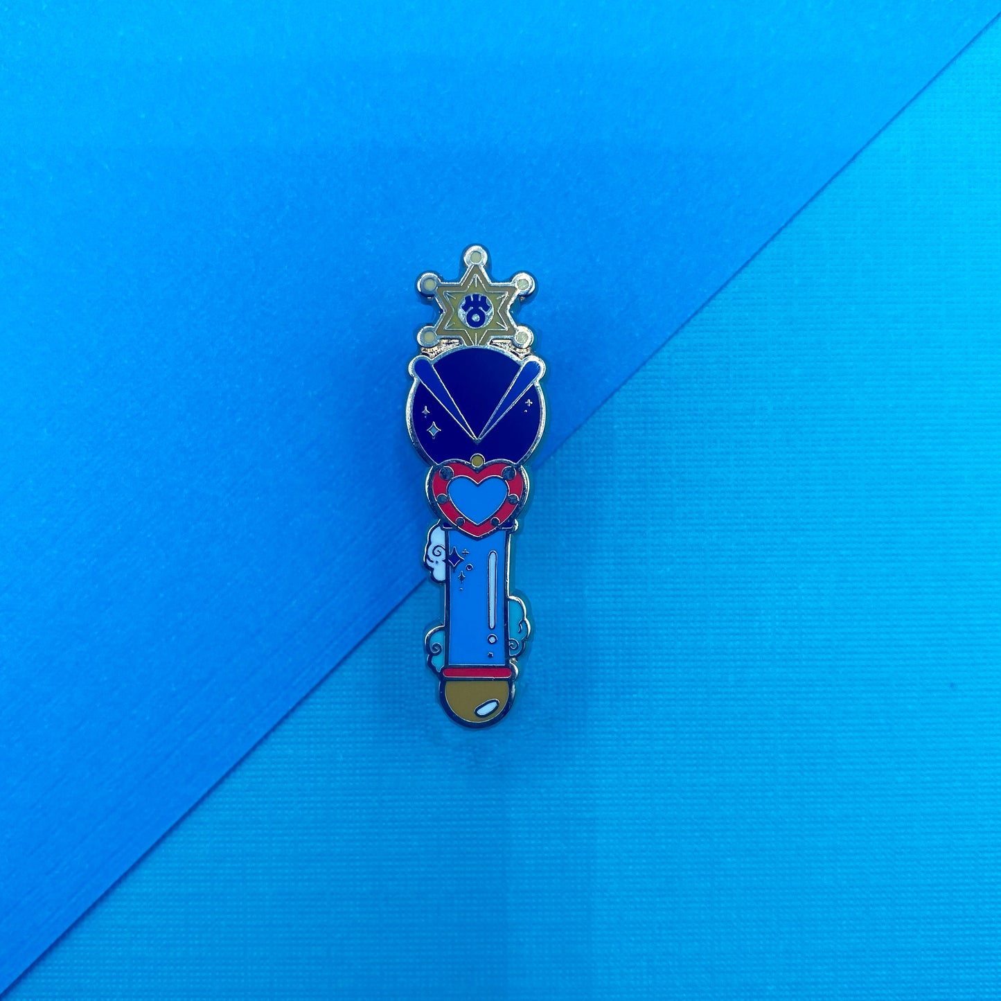 Sailor Senshi transformation wand hard enamel pins - view 3 | Funky Punky Designs
